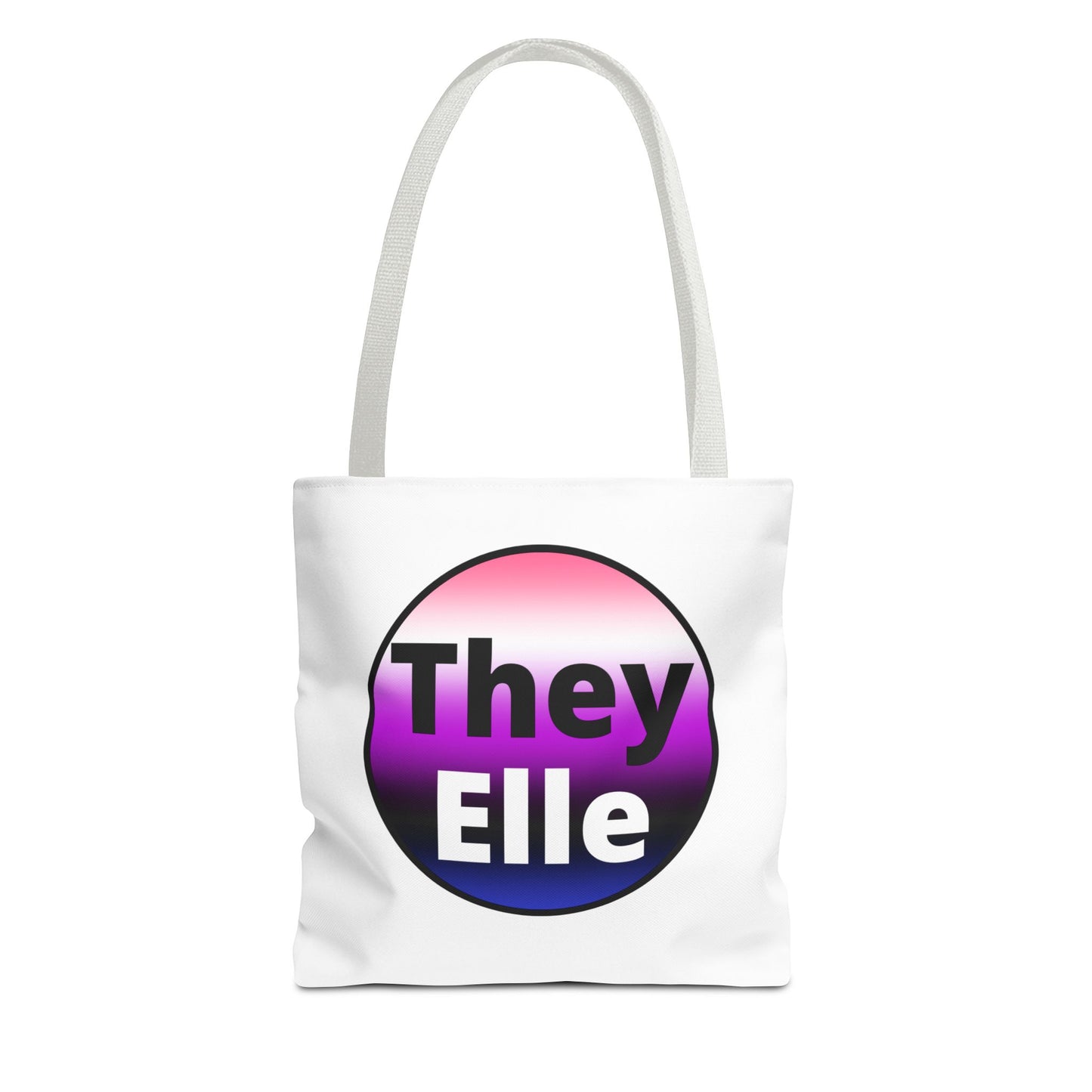 They/Elle Genderfluid Tote Bag