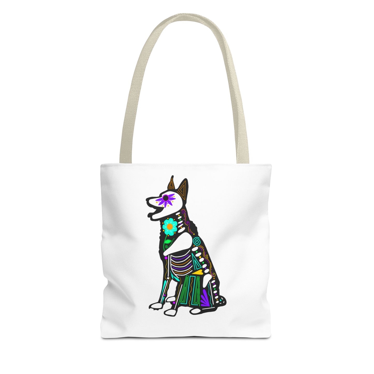 Dia de los Muertos German Shepard Tote Bag