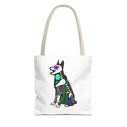 Dia de los Muertos German Shepard Tote Bag