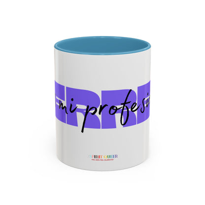 Perreo Es Mi Profesion Purple Coffee Mug