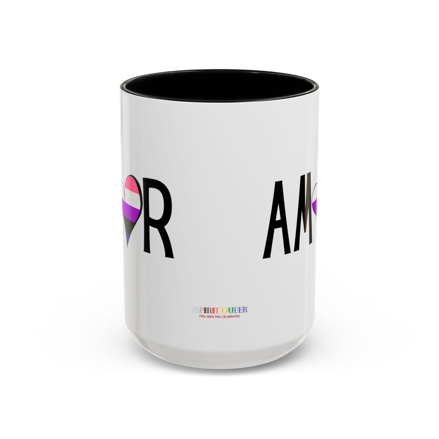 Amor Genderfluid Accent Coffee Mug
