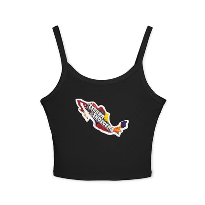 Tierra Indigena Dahlia Spaghetti Strap Tank Top
