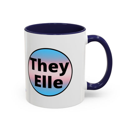 They / Elle Trans Coffee Mug