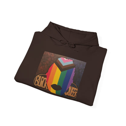 Black and Queer Hooded Sweatshirt