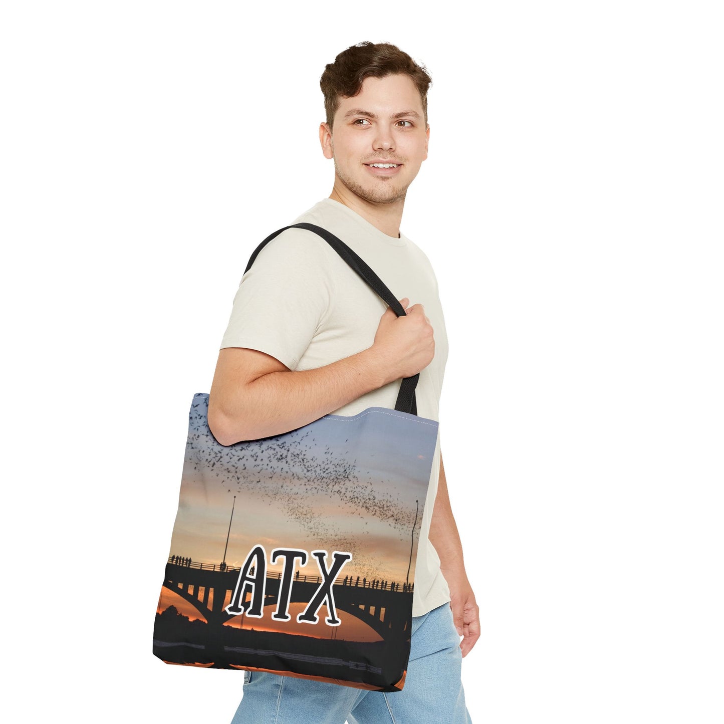 ATX Bat Bridge Tote Bag