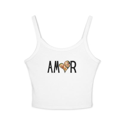 Amor Elote Spaghetti Strap Tank Top