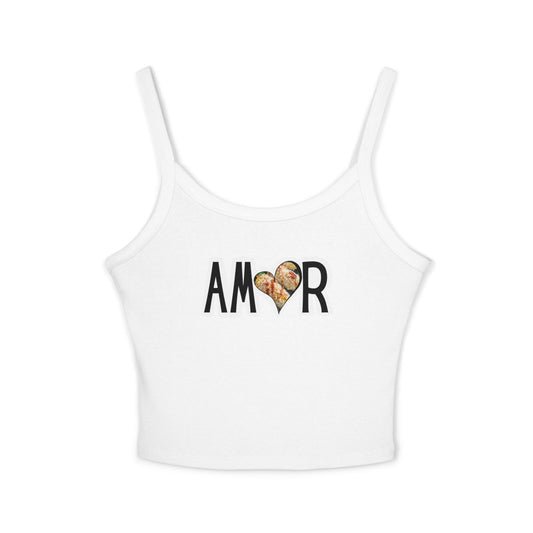 Amor Elote Spaghetti Strap Tank Top