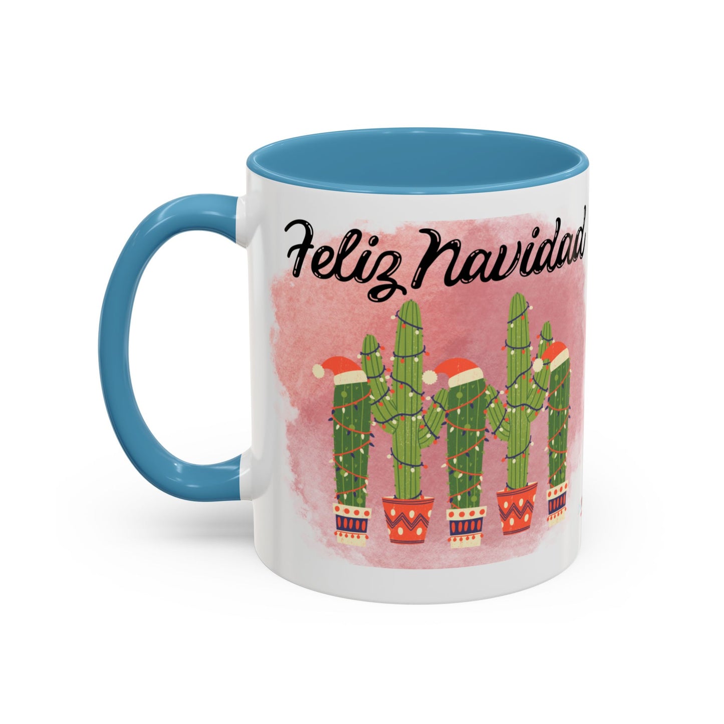 Feliz Navidad Cacti Coffee Mug