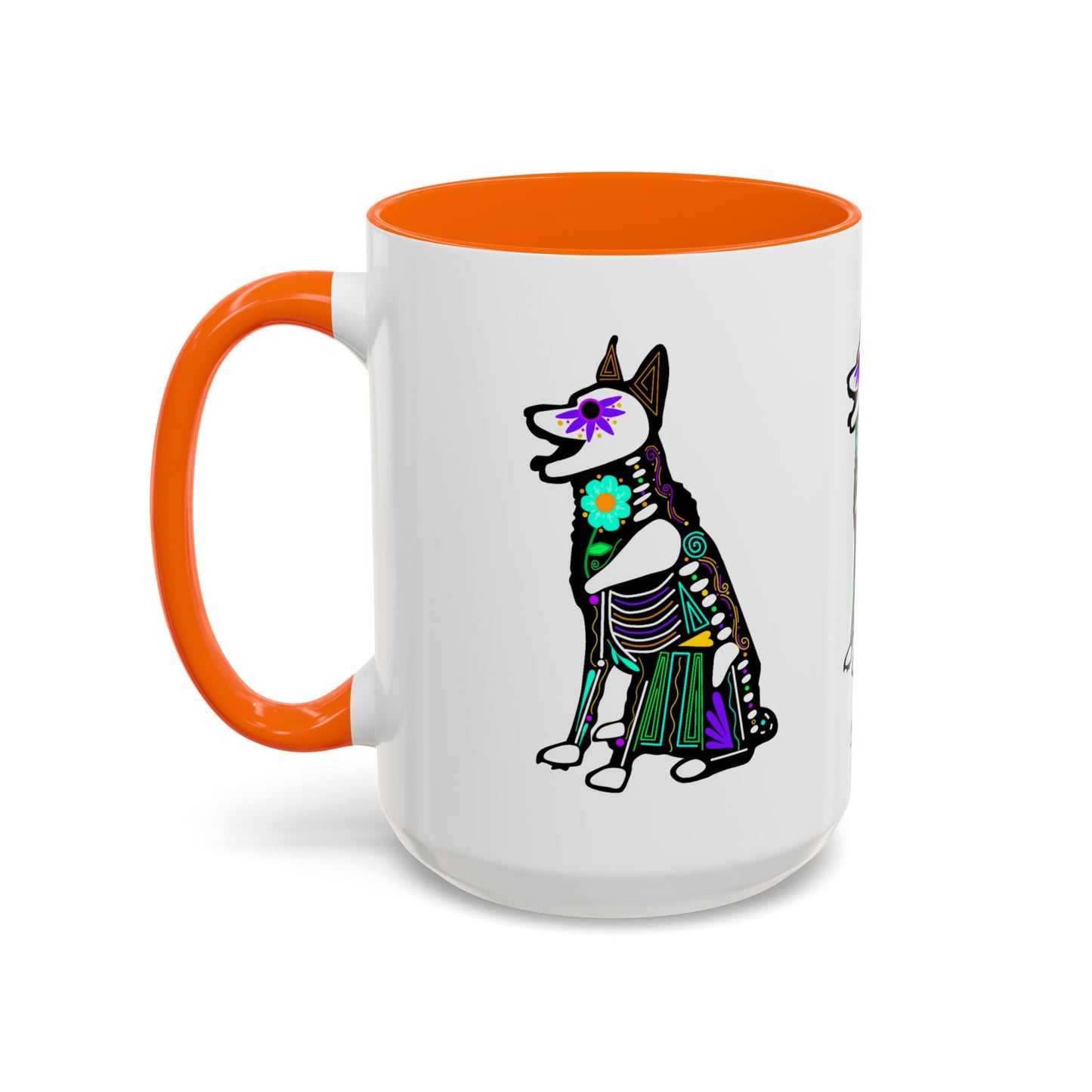Dia de los Muertos German Shepard Coffee Mug
