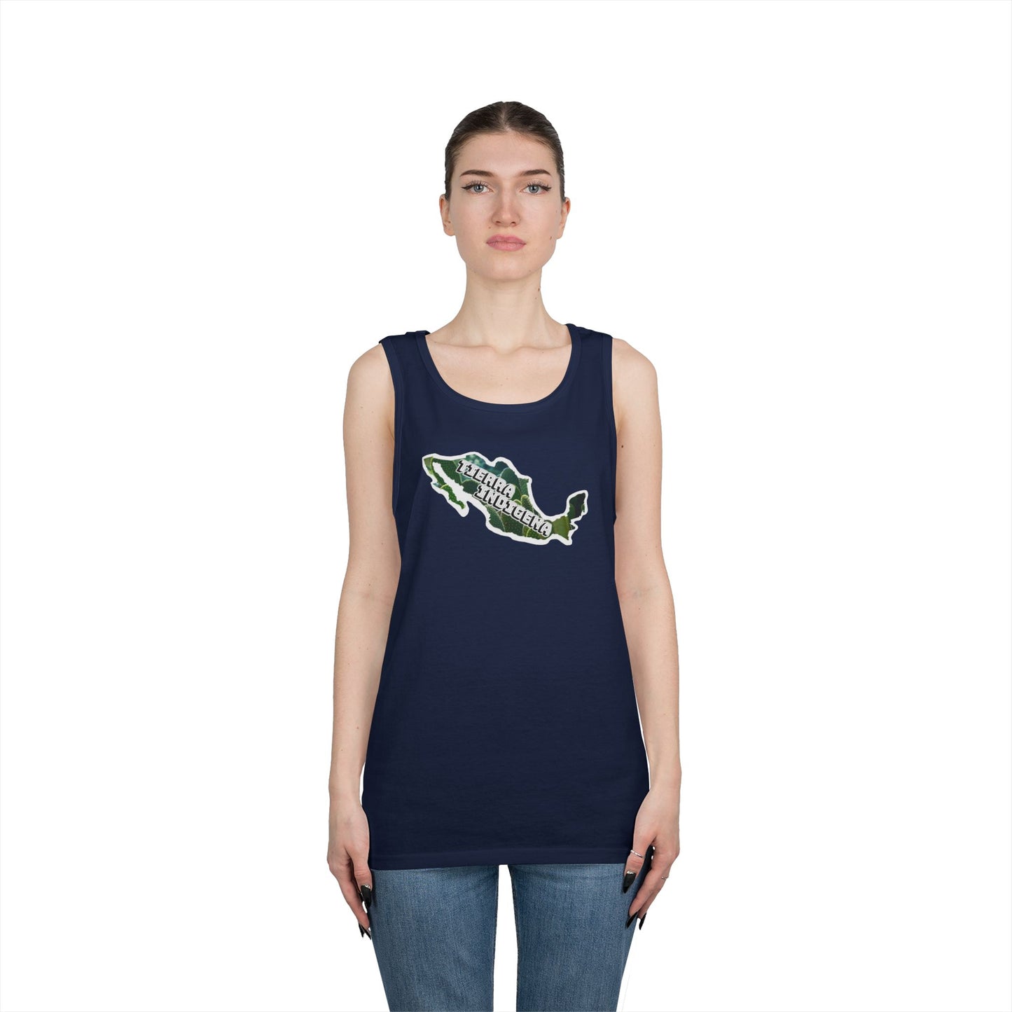 Tierra Indigena Nopales Heavy Cotton Tank Top