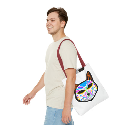 Dia de los Muertos Cat Tote Bag