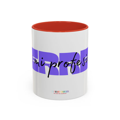 Perreo Es Mi Profesion Purple Coffee Mug