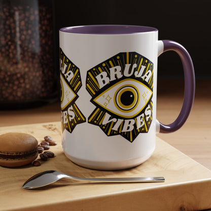 Bruja Vibes Outer Eye Accent Coffee Mug