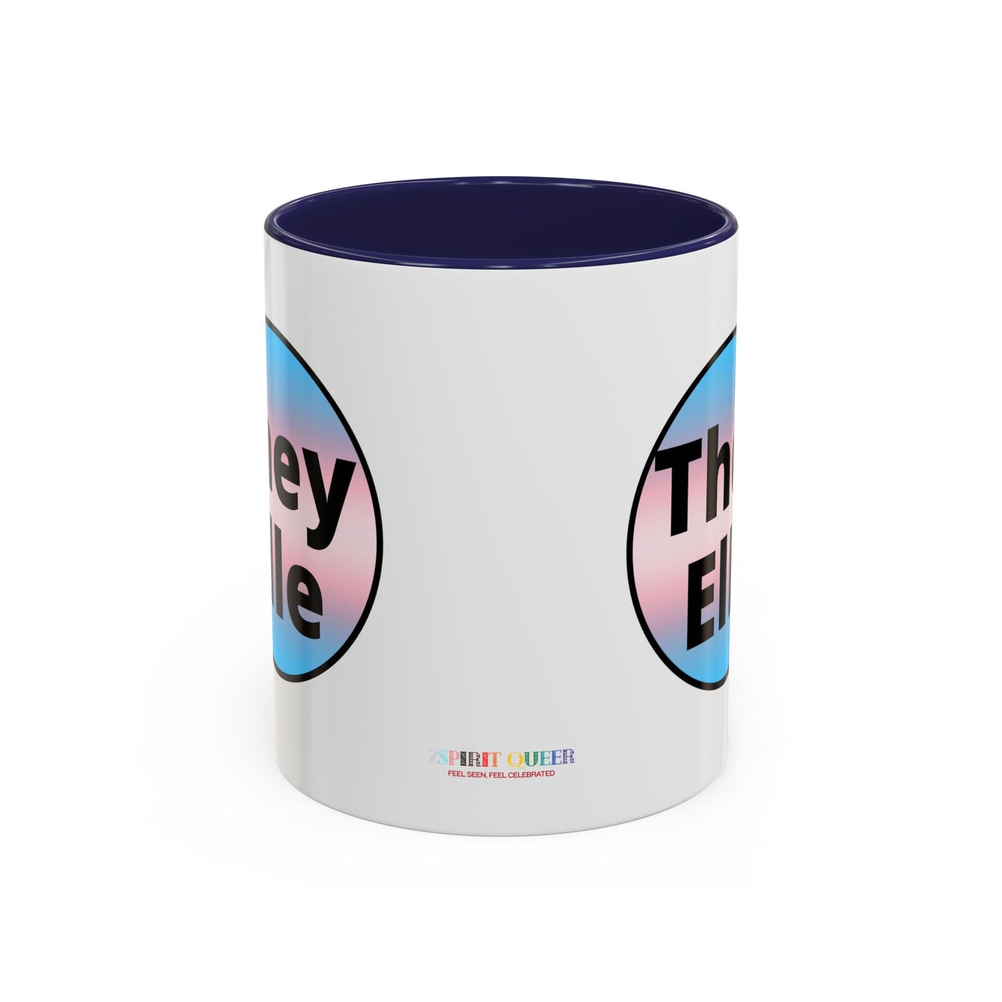 They / Elle Trans Coffee Mug