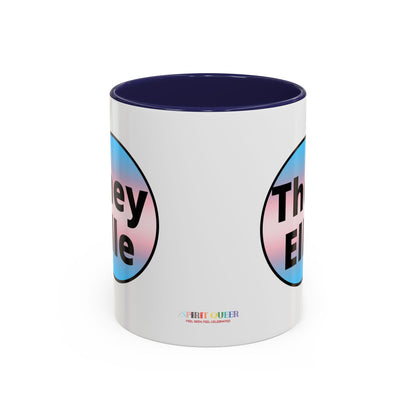 They / Elle Trans Coffee Mug
