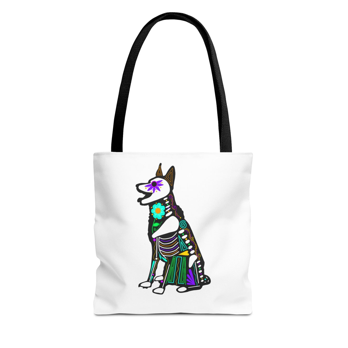 Dia de los Muertos German Shepard Tote Bag