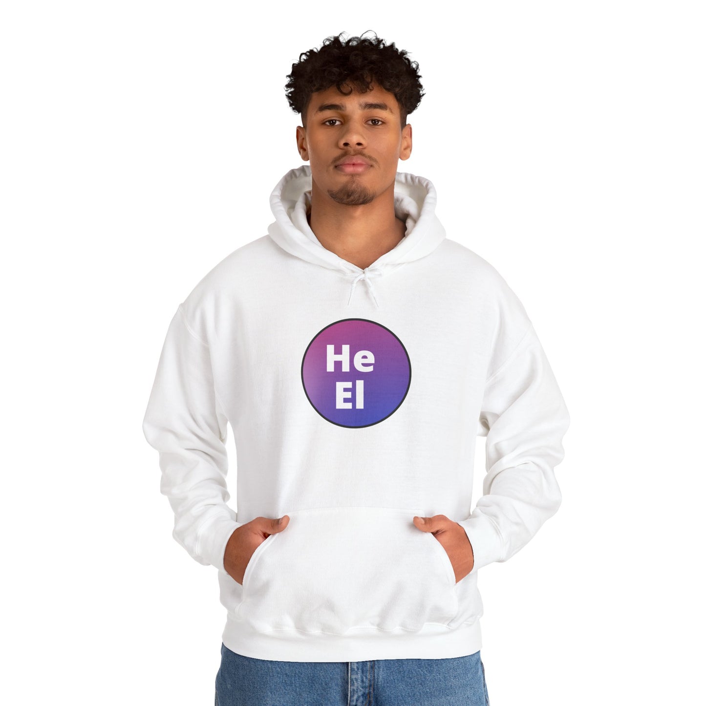 He/El Bi Hooded Sweatshirt