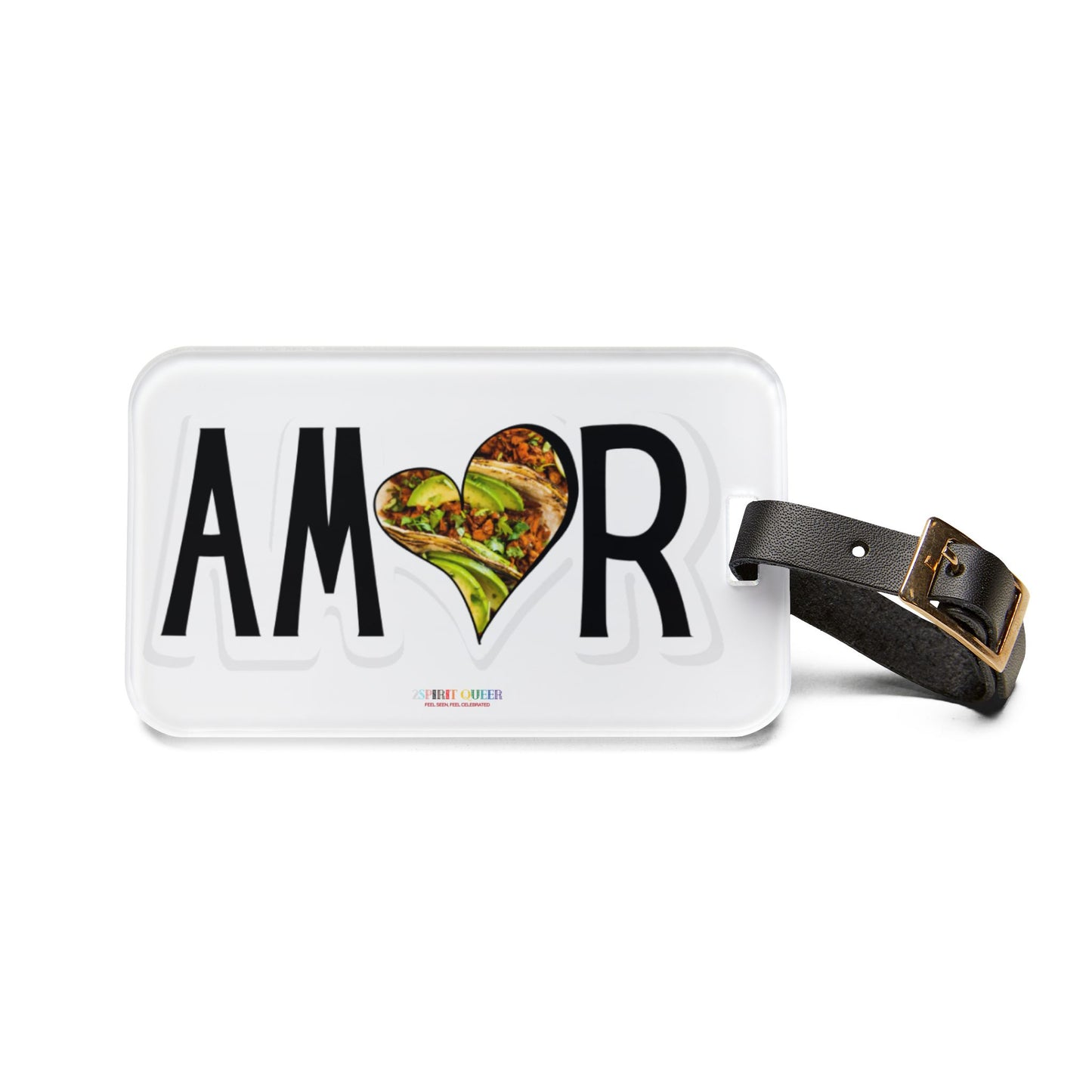 Amor Taco Luggage Tag
