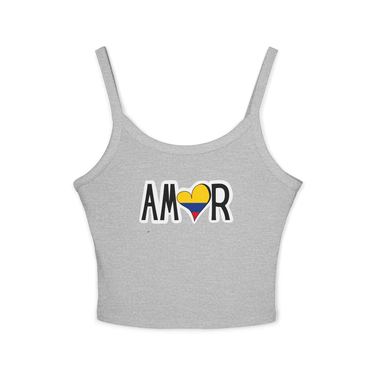Amor Colombia Spaghetti Strap Tank Top