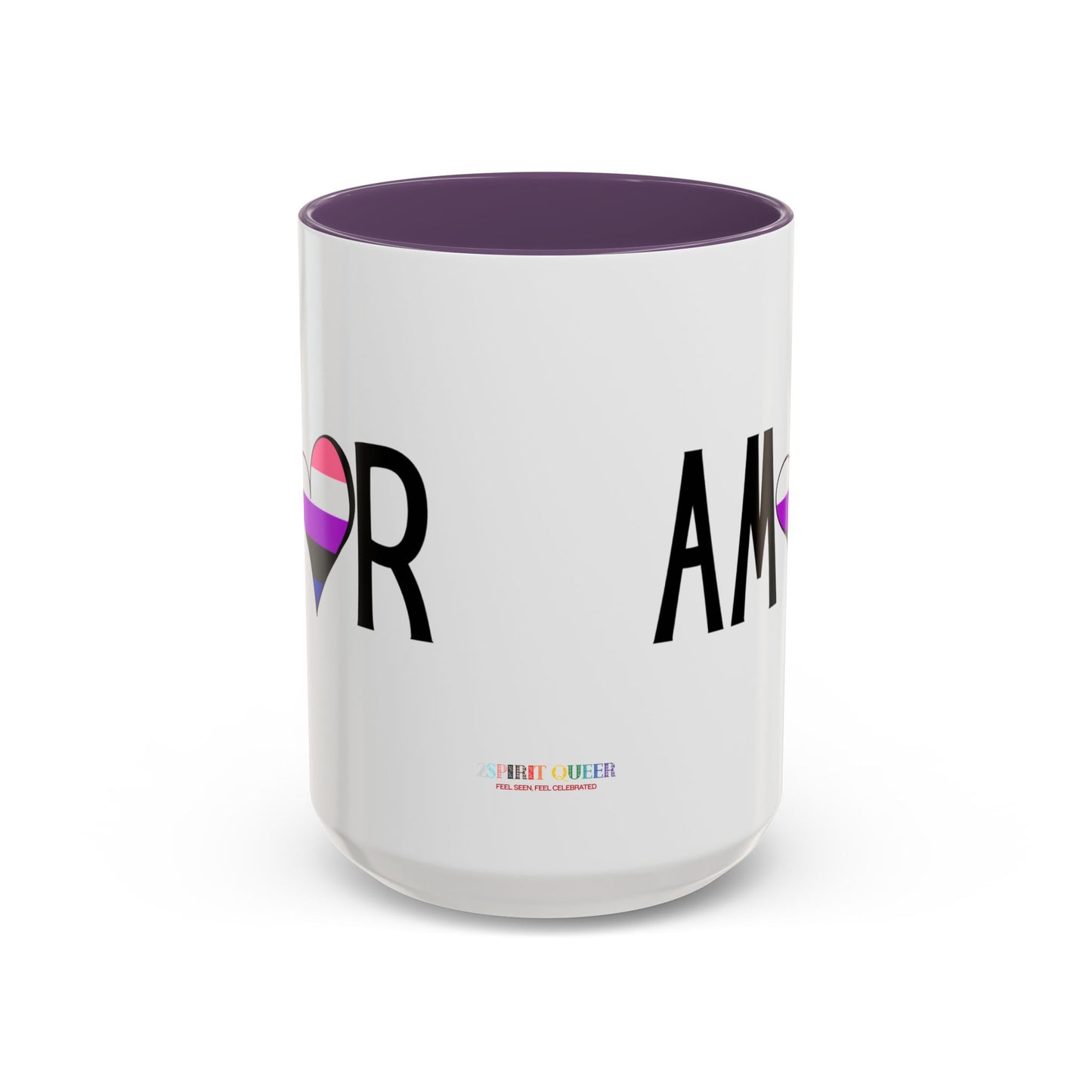 Amor Genderfluid Accent Coffee Mug