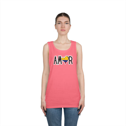 Amor Colombia  Heavy Cotton Tank Top