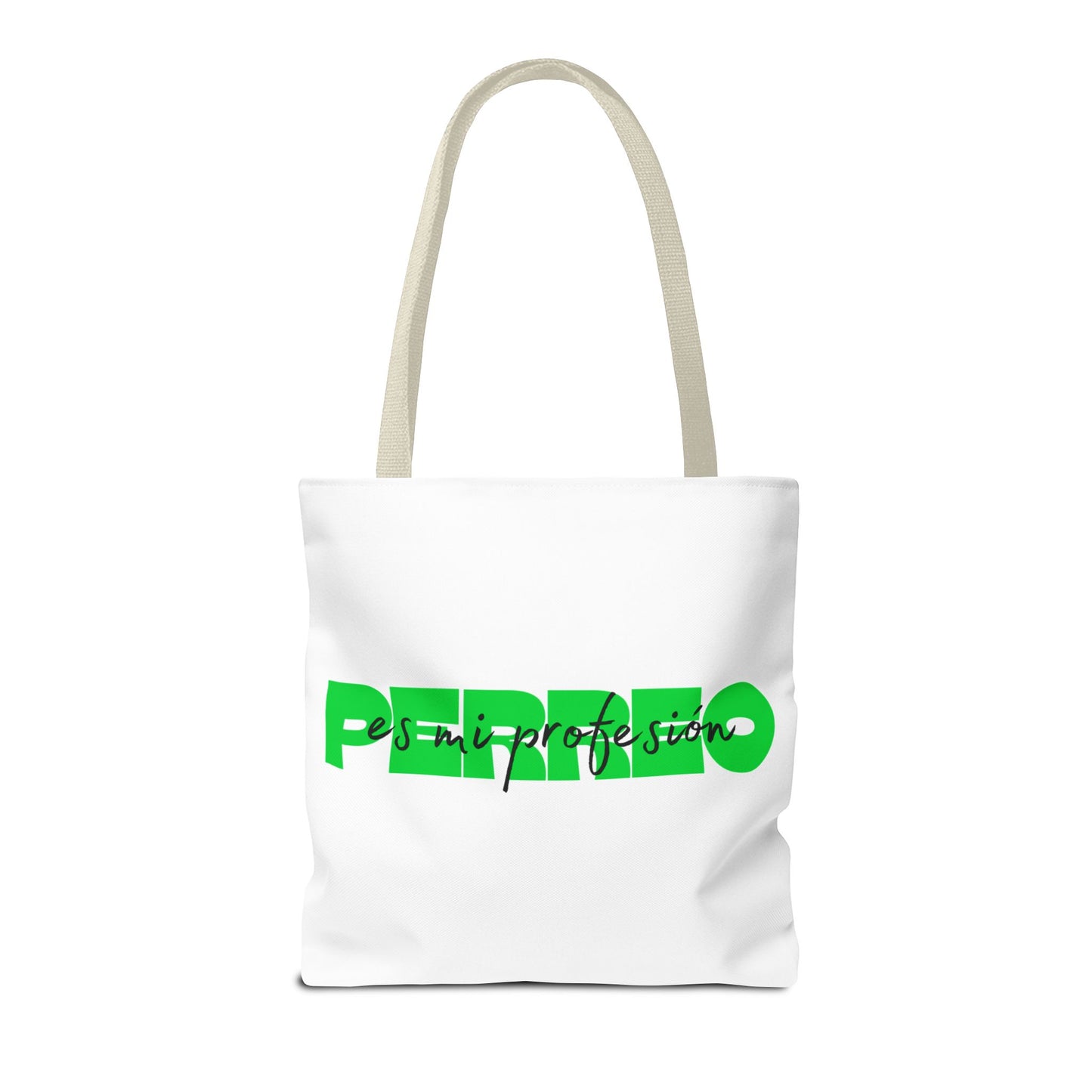 Perreo Es Mi Profesion Green Tote Bag