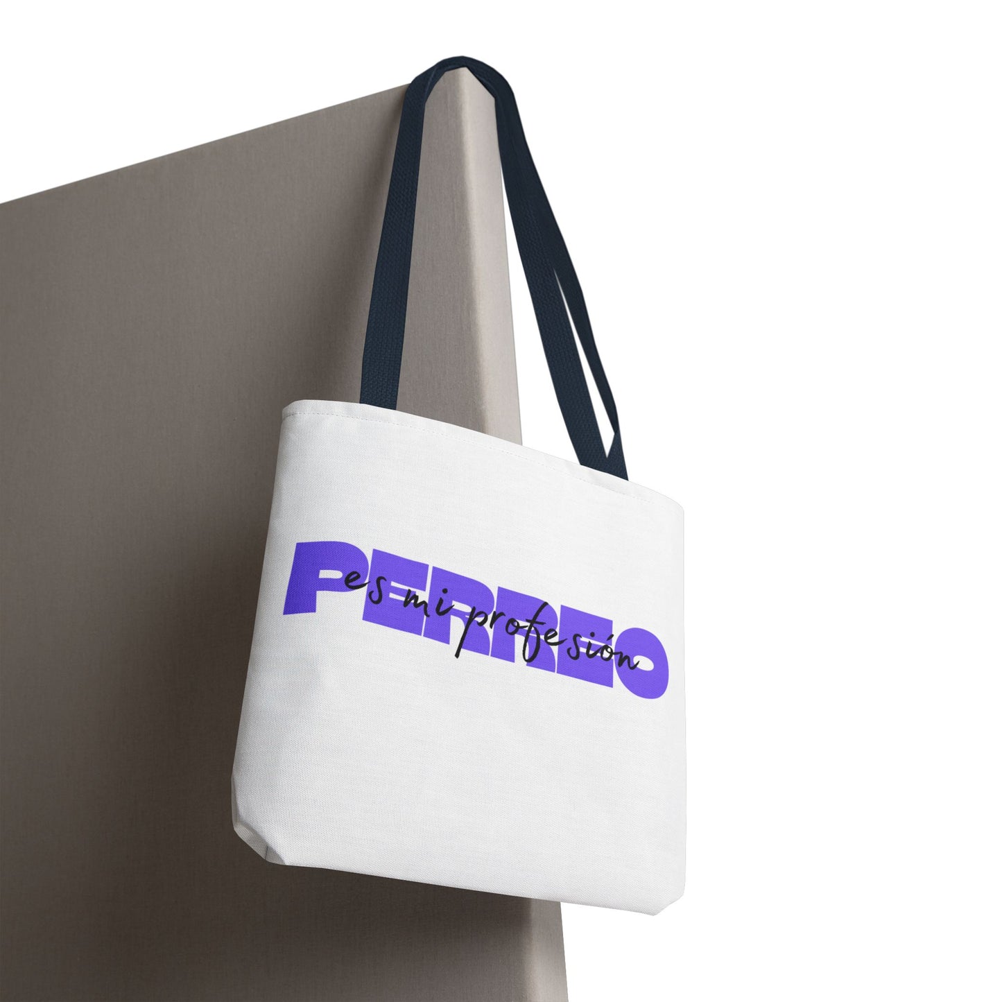 Perreo Es Mi Profesion Purple Tote Bag