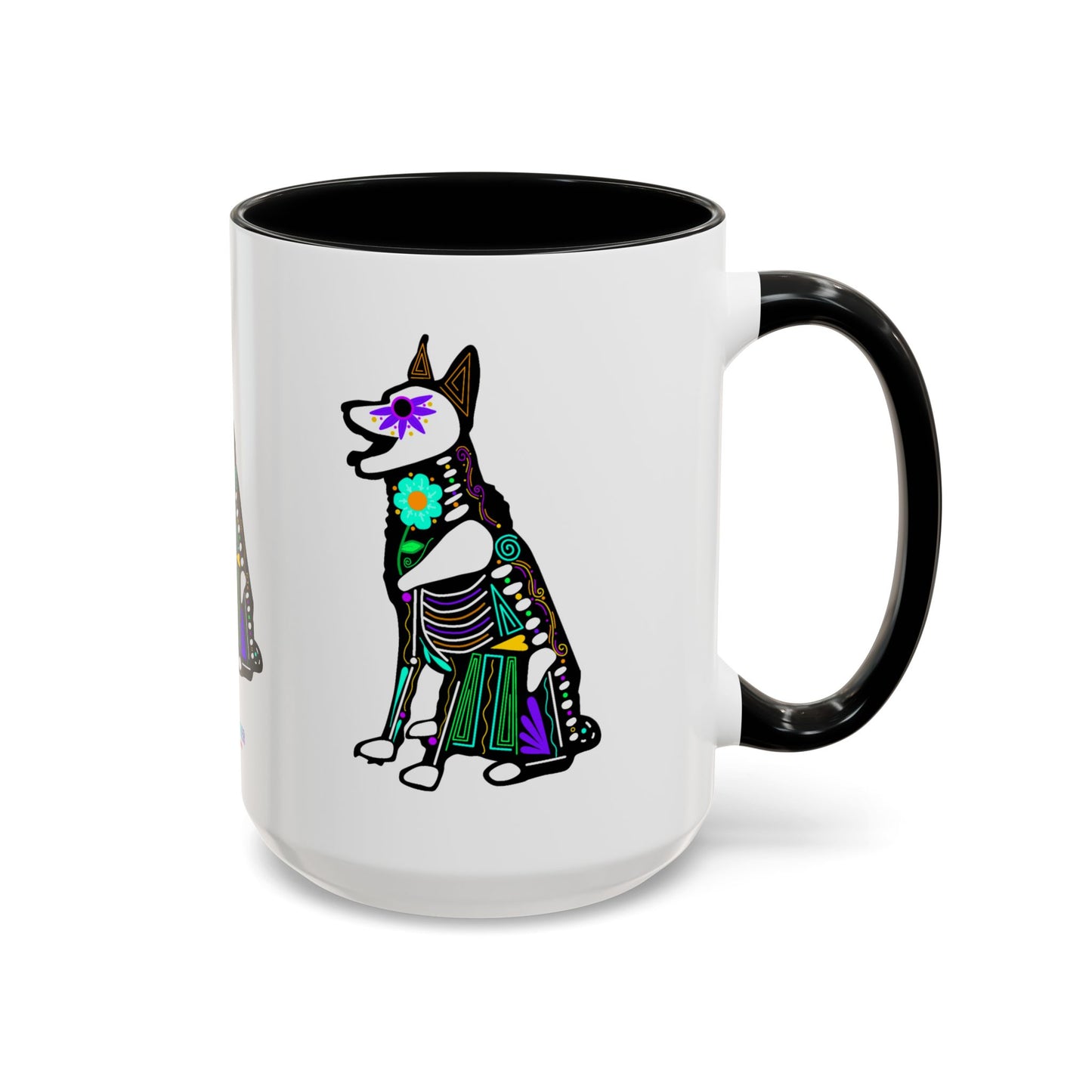 Dia de los Muertos German Shepard Coffee Mug