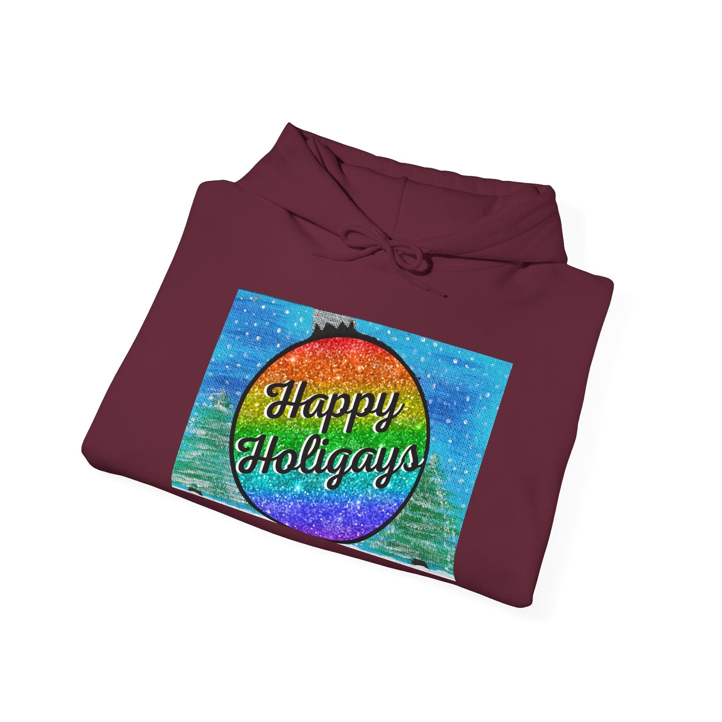 Happy Holigays Hooded Sweatshirt