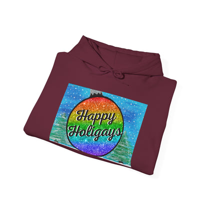 Happy Holigays Hooded Sweatshirt