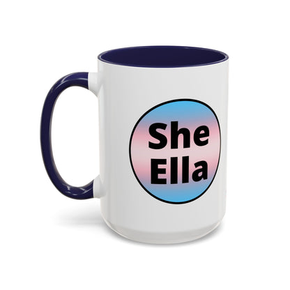 She/Ella Trans Coffee Mug