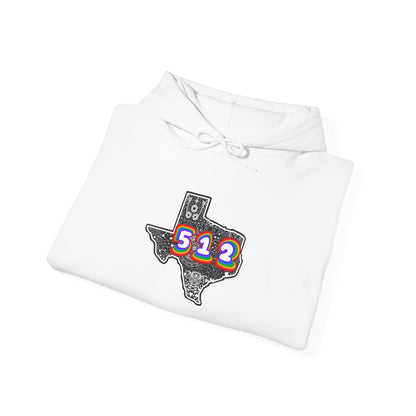 Texas 512 Hooded Sweatshirt