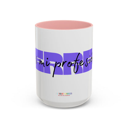 Perreo Es Mi Profesion Purple Coffee Mug