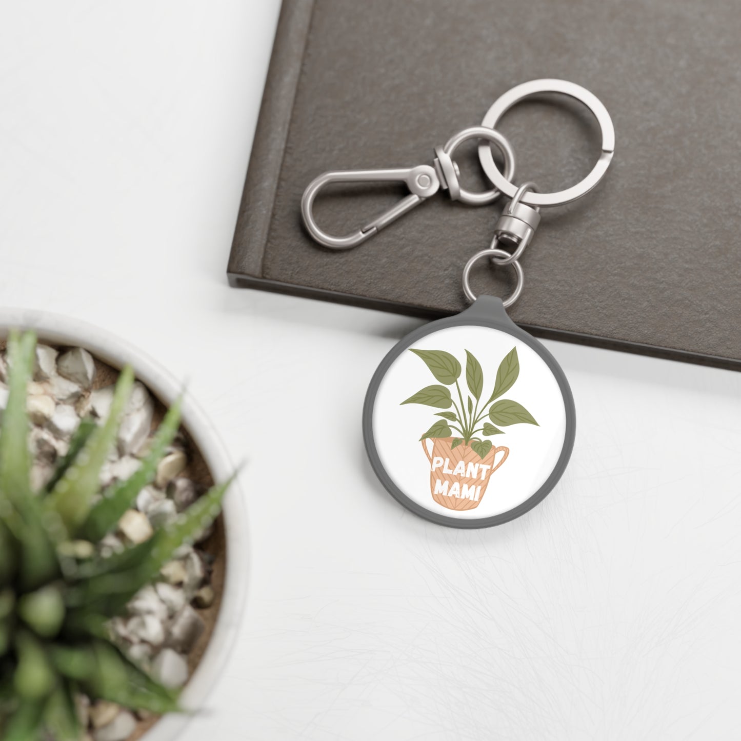 Plant Mami Keyring Tag