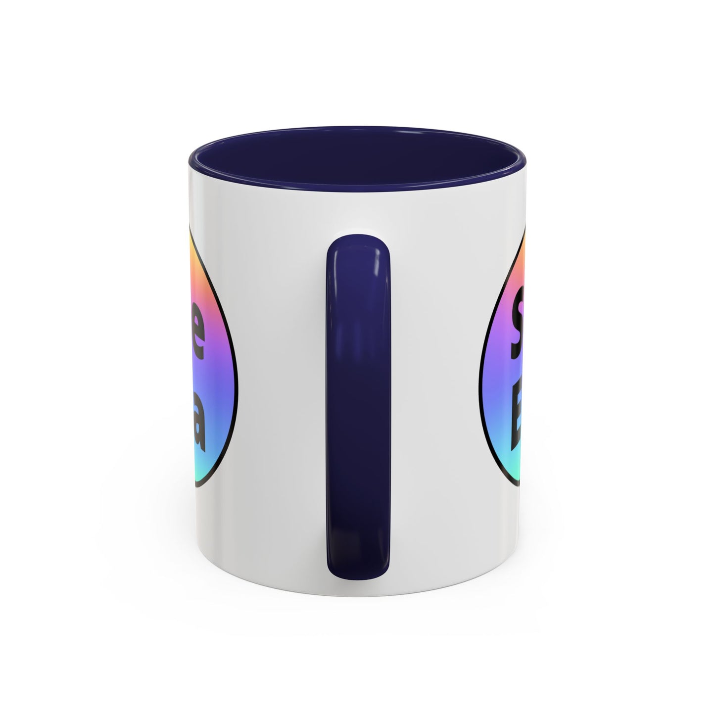 She/Ella  Rainbow Coffee Mug