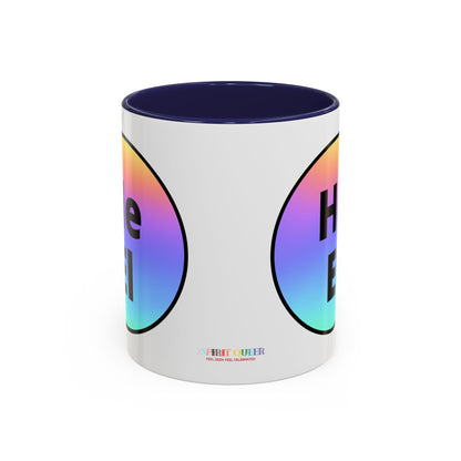He / El Rainbow Coffee Mug