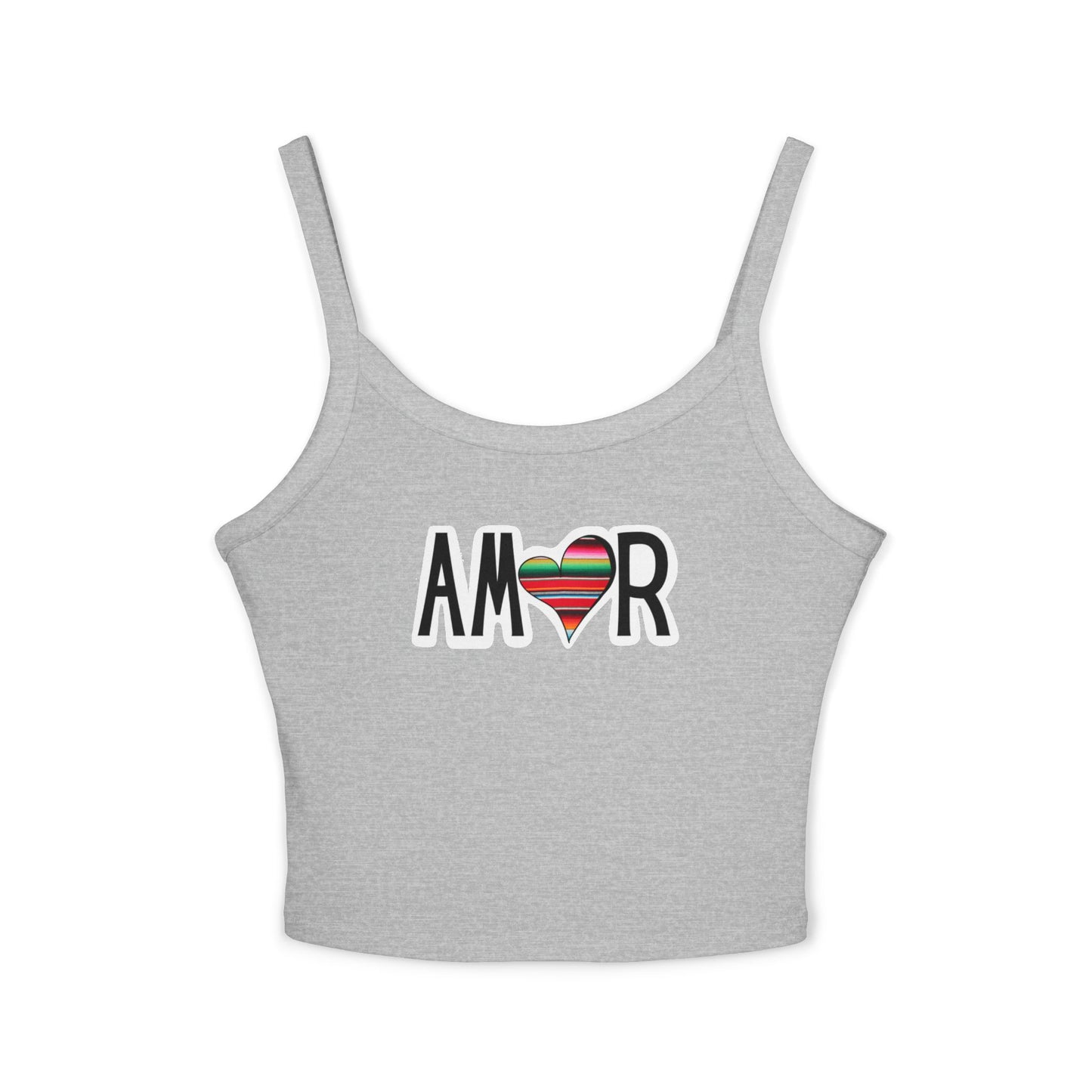 Amor Serape Spaghetti Strap Tank Top