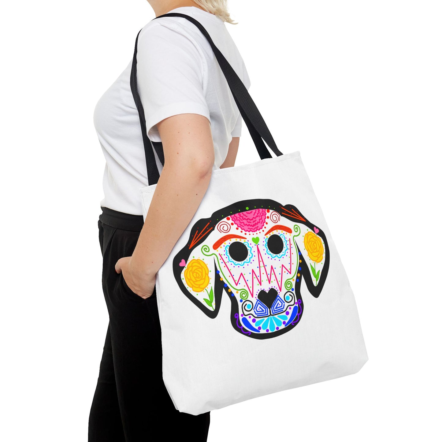 Dia de los Muertos Dog Tote Bag