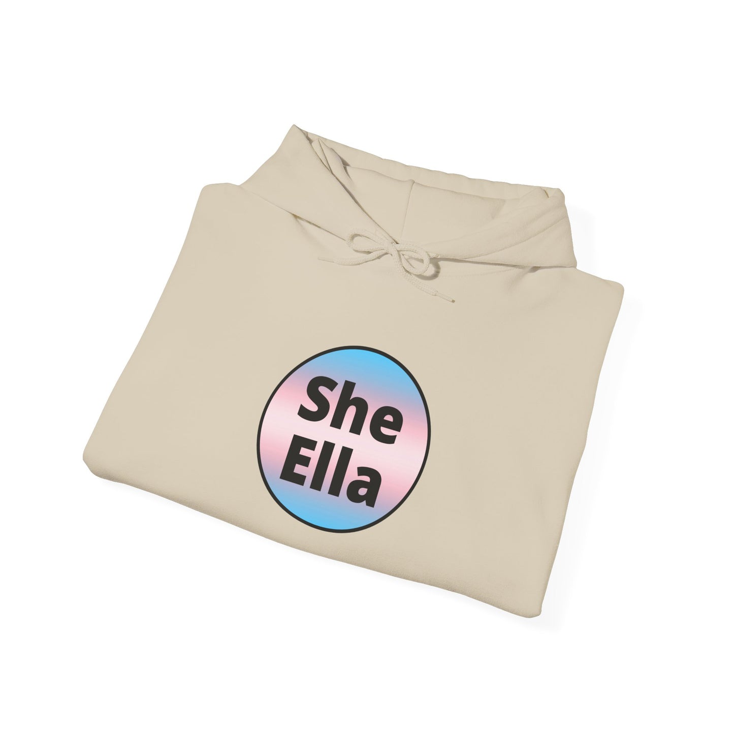 She / Ella Trans Hooded Sweatshirt