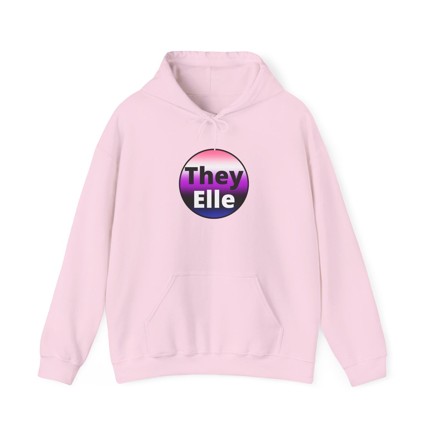 They / Elle Genderfluid Hooded Sweatshirt