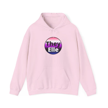 They / Elle Genderfluid Hooded Sweatshirt