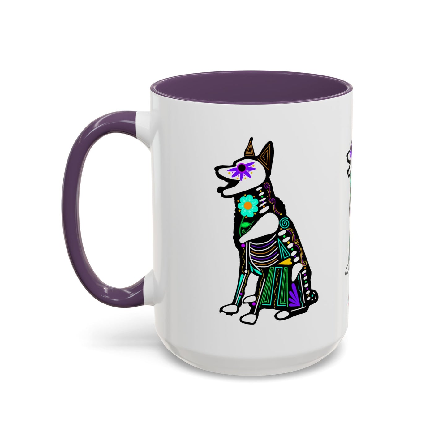 Dia de los Muertos German Shepard Coffee Mug