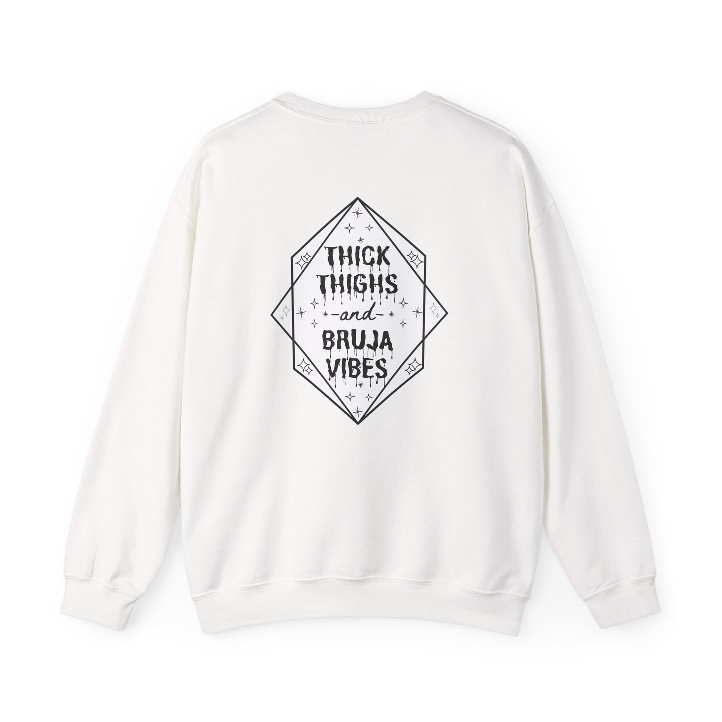 Thick Thighs Bruja Vibes Crewneck Sweatshirt