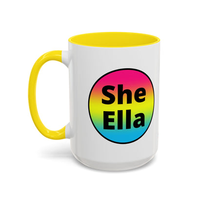 She/Ella Pan Coffee Mug