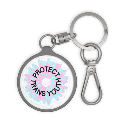 Protect Trans Youth Keyring Tag