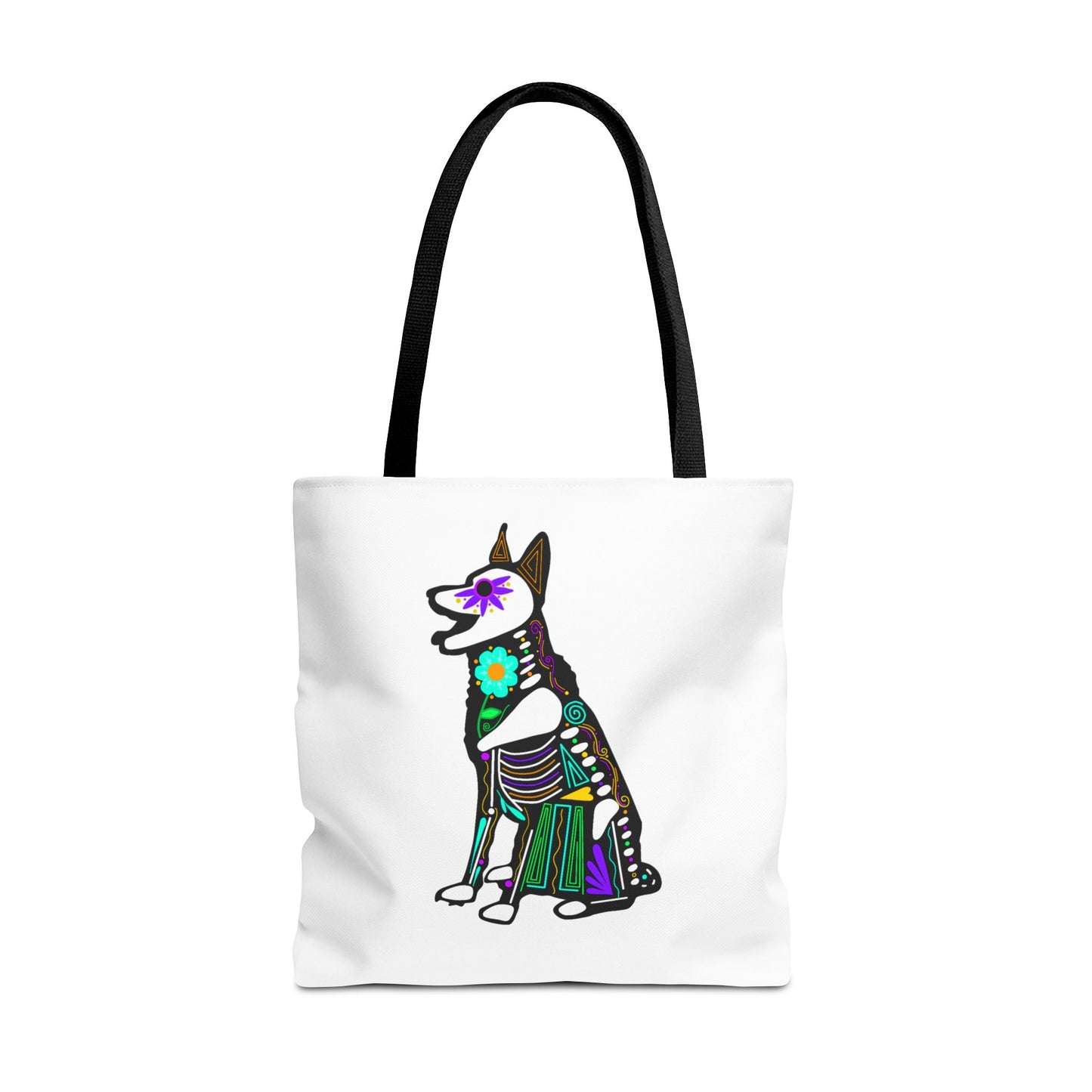 Dia de los Muertos German Shepard Tote Bag