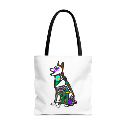 Dia de los Muertos German Shepard Tote Bag