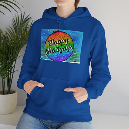 Happy Holigays Hooded Sweatshirt