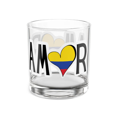 Amor Colombia Glass Rocks