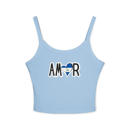 Amor Nicaragua Spaghetti Strap Tank Top